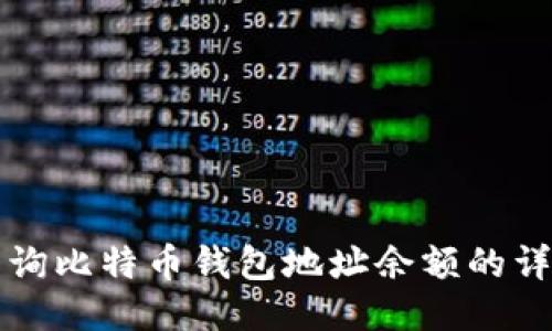 如何查询比特币钱包地址余额的详细指南